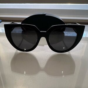 Prada Chic Black Cat-Eye Sunglasses